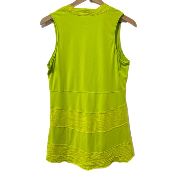 Neon Buddha Front Ruched Tank - Picture 2 of 8